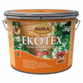 Антисептик алкидный универсальный "AURA Ekotex Etalon" - 9л